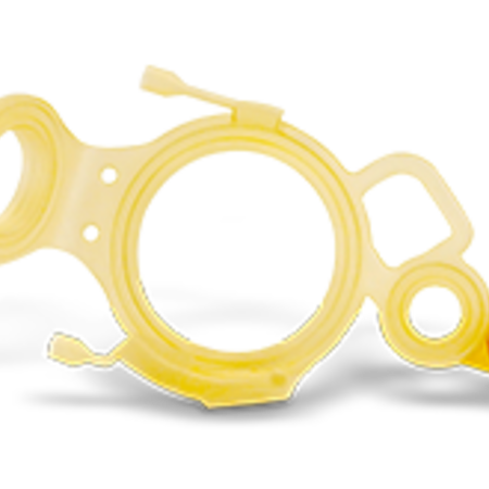 Ein gedrucktes medizinisches Teil aus Figure 4 EGGSHELL-AMB 10
